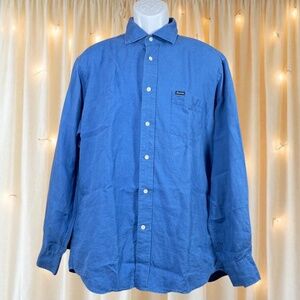 Faconnable Linen Button-down Shirt